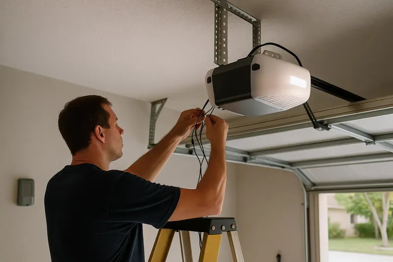 Garage Door Spring Repair in Mayo